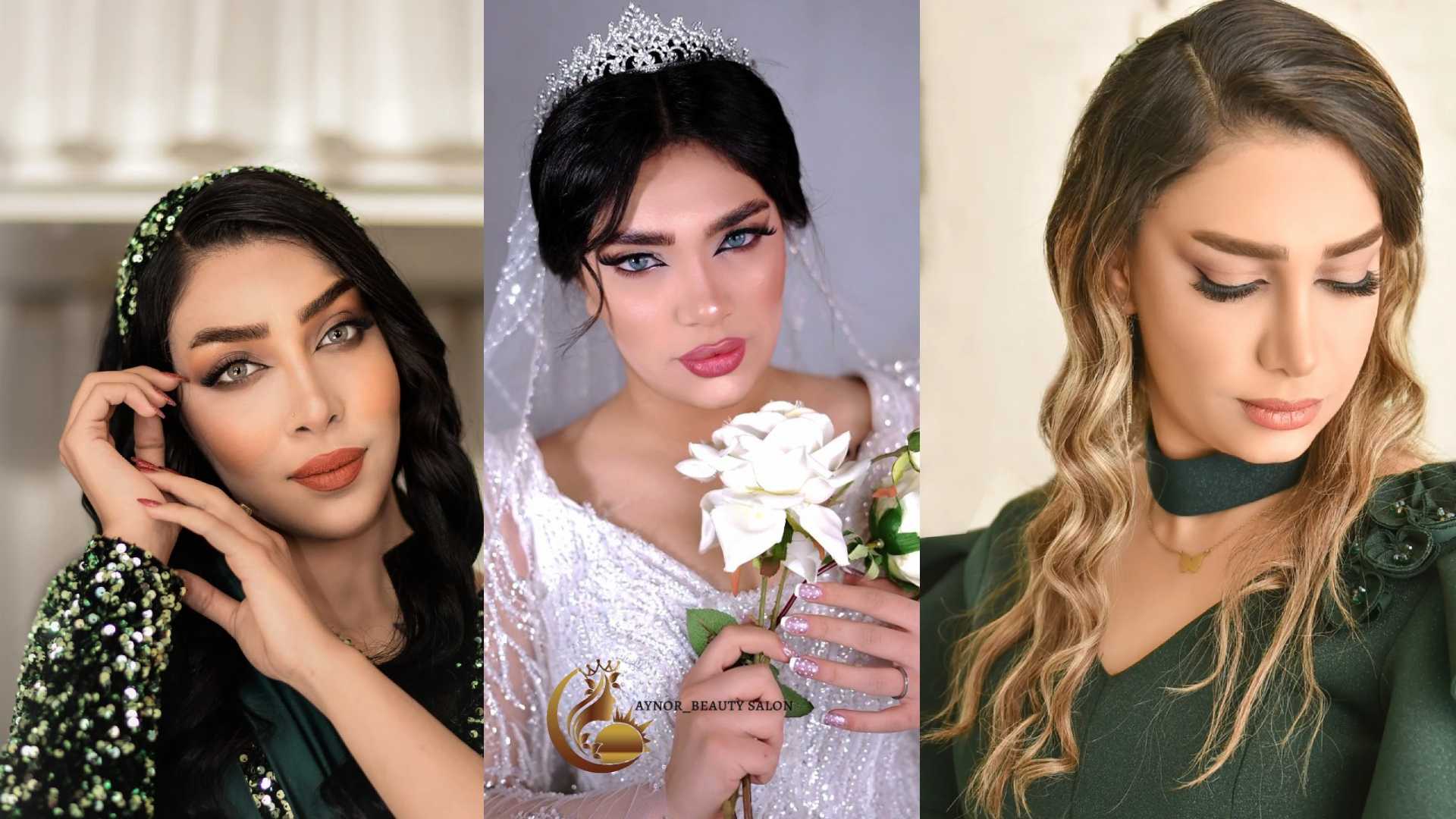 میکاپ تخصصی در کرمانشاه با مهشید مرادی در سالن زیبایی اینور